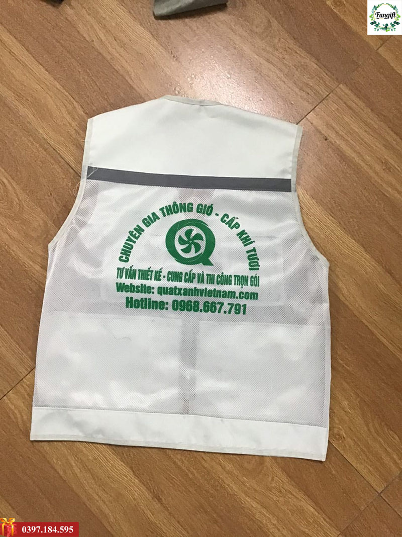 Áo gile bảo hộ phản quang lưới