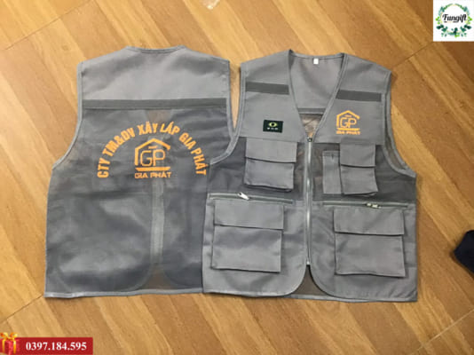 Áo gile kỹ sư bảo hộ lao động