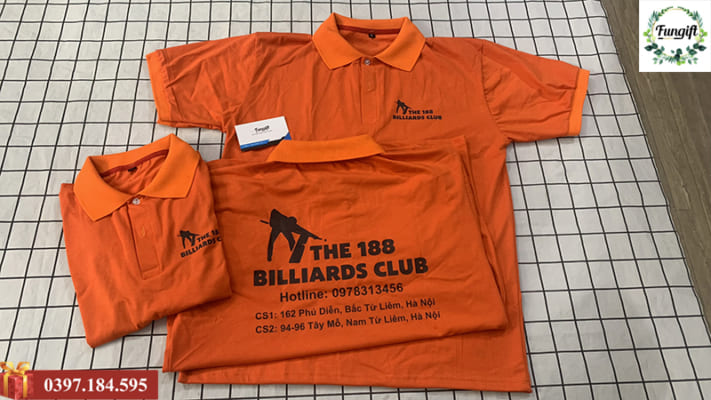 Áo thun in logo theo yêu cầu