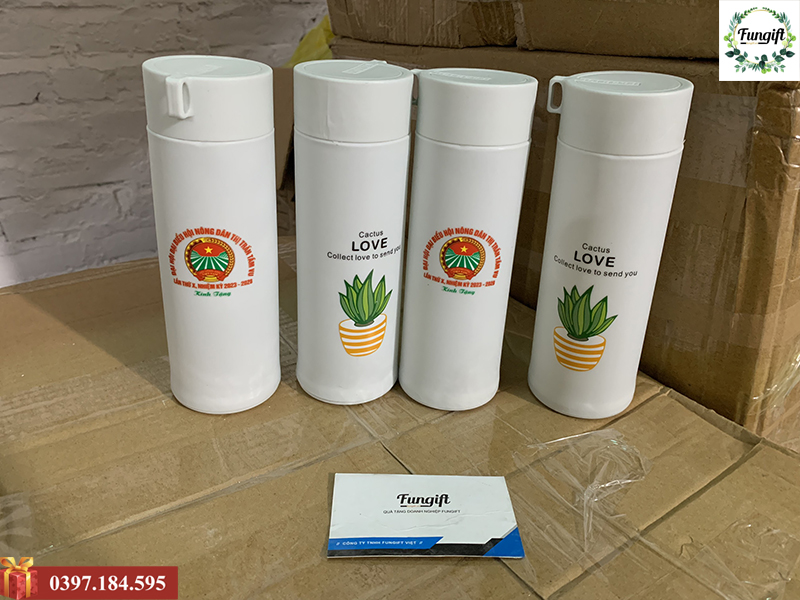 Bình nước lúa mạch quà tặng