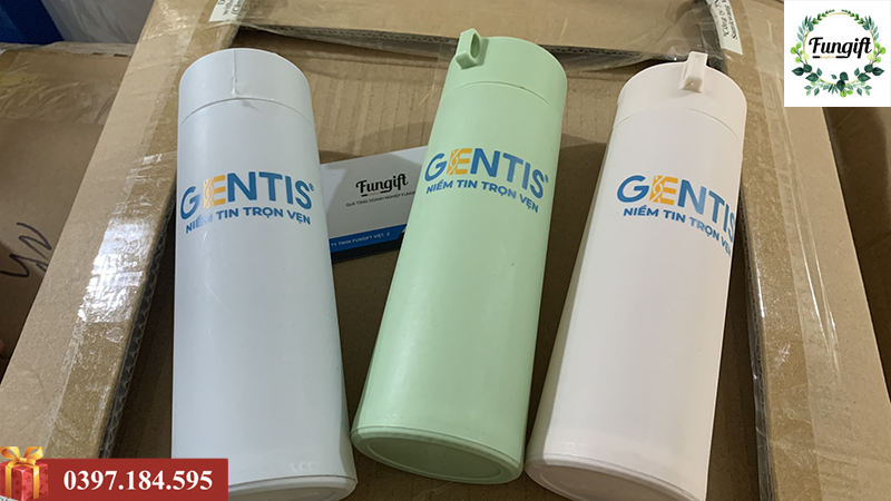 Bình nước quà tặng in logo thương hiệu theo yêu cầu