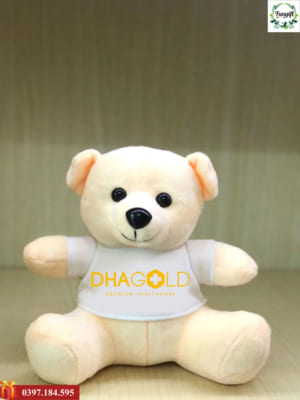 Gấu bông in logo công ty