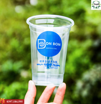 In cốc nhựa