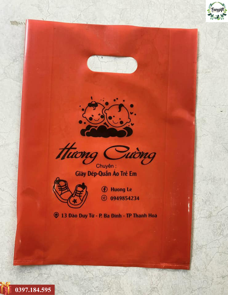 In túi bóng cho shop quần áo