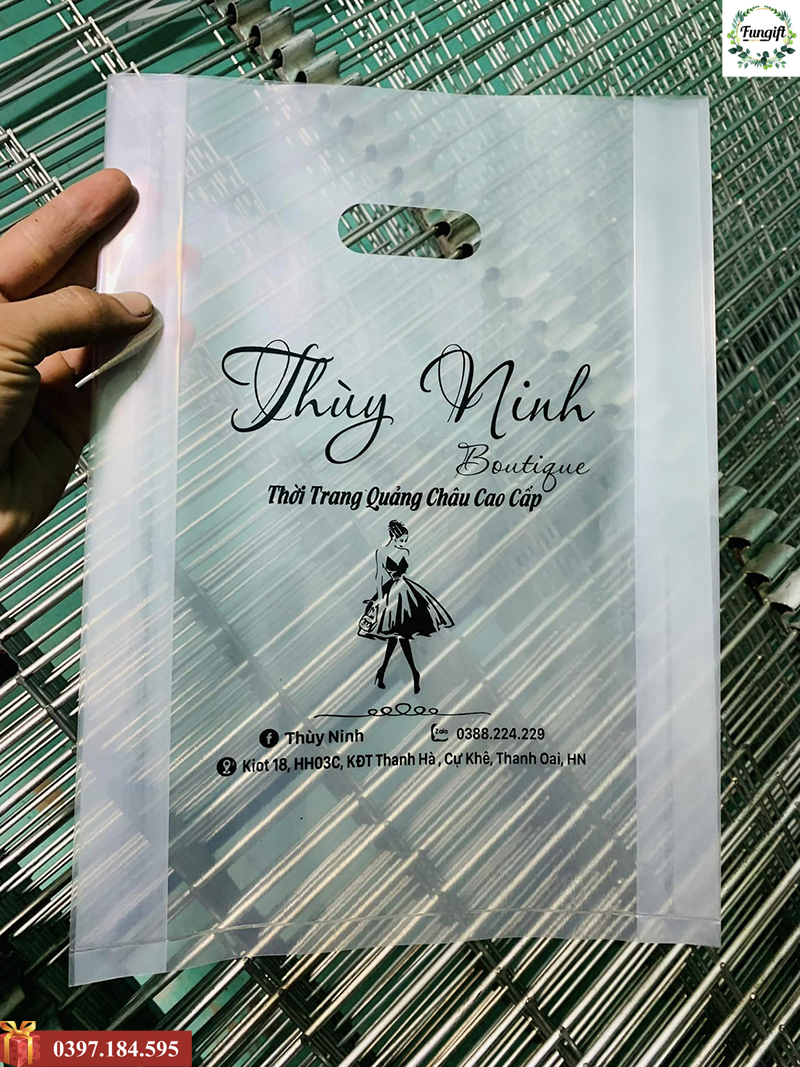 In túi ni lông mỹ phẩm