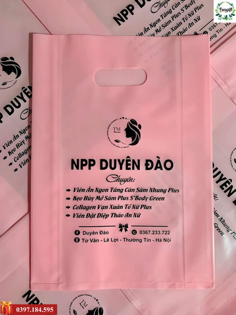 In Túi Ni Lông Giá Rẻ Hà Nội - Xưởng In Túi Nilon Theo Yêu Cầu Hà Nội