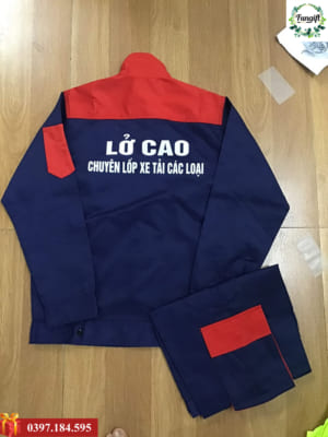 Quần áo bảo hộ lao đông giá rẻ tại Hậu Giang