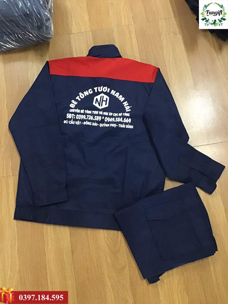 Quần áo bảo hộ lao đông giá rẻ tại Nam Định