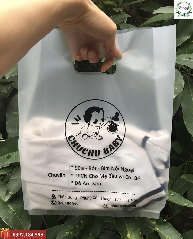 Sản xuất túi nilon in logo