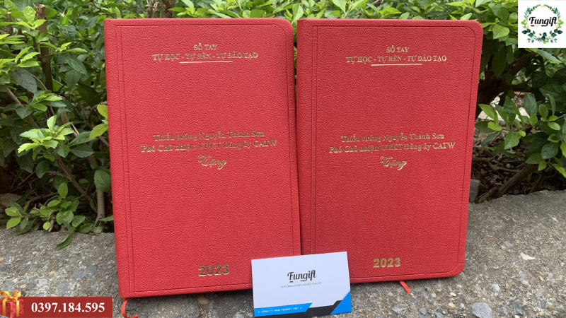 Sổ da quà tặng đại hội Đảng giá rẻ Hà Nội