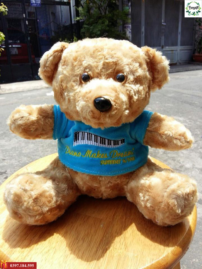 Thú bông in logo theo yêu cầu