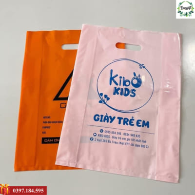 Túi nilon in logo shop