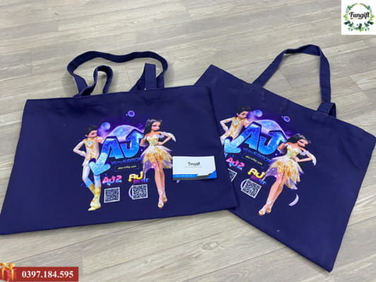 Túi vải tote in logo