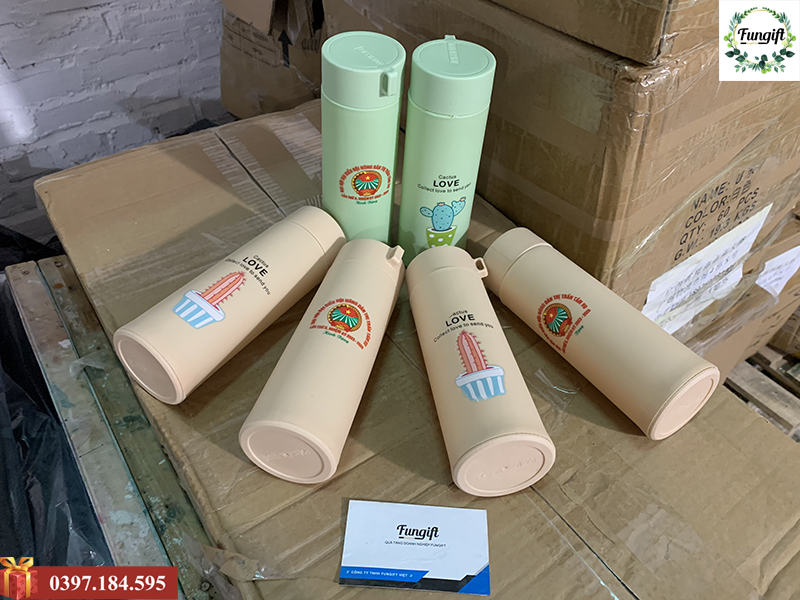 Xưởng bình nước in logo giá rẻ