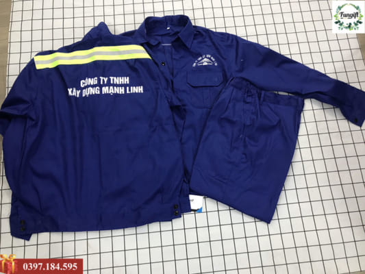 Xưởng may gia công quần áo bảo hộ lao động