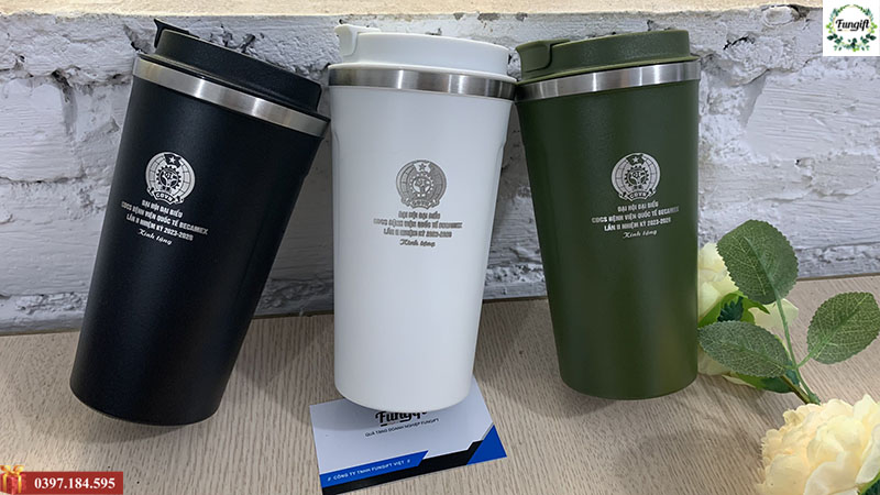 Ly giữ nhiệt 510ml khắc logo