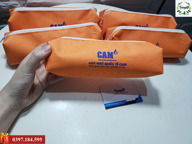 Túi bút vải canvas