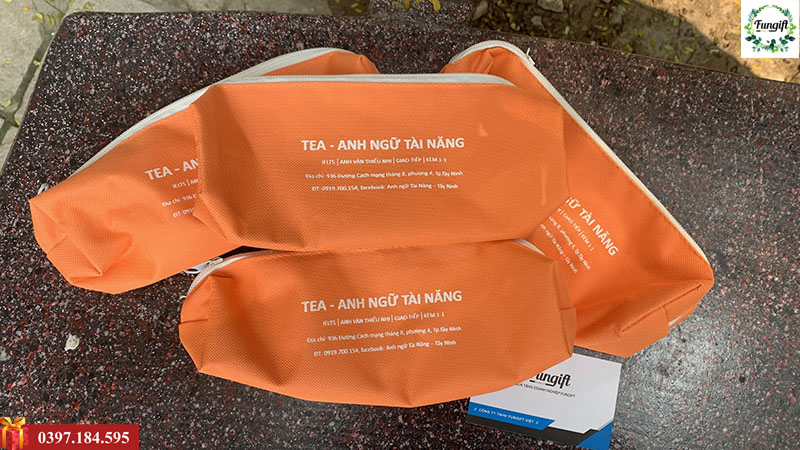 Túi bút vải canvas