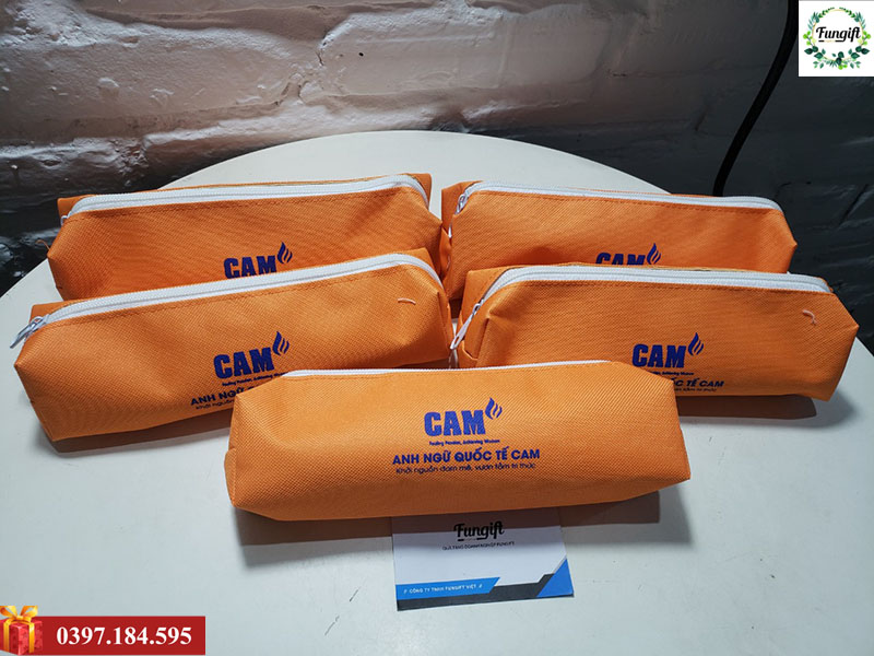 Túi đựng bút in logo