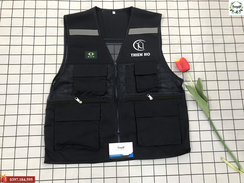 Áo gile phản quang cho kỹ sư