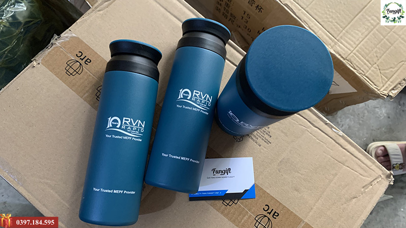 Bình giữ nhiệt in theo yêu cầu