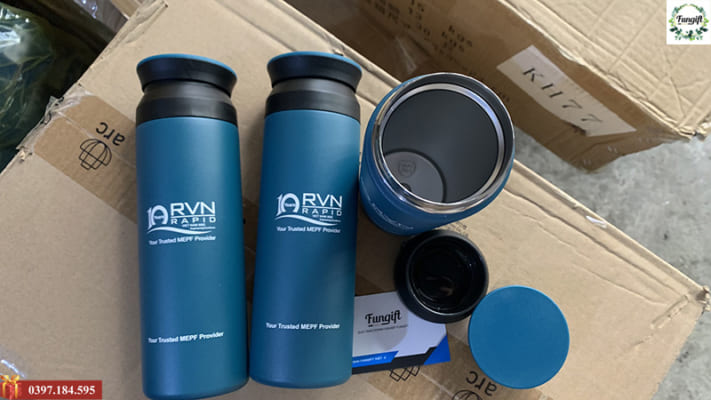 Bình giữ nhiệt inox in logo