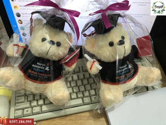 Gấu tốt nghiệp in tên