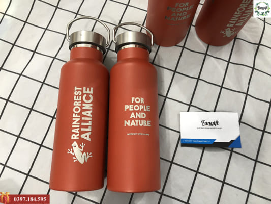 Bình nước giữ nhiệt 500ml có quai xách inox 304