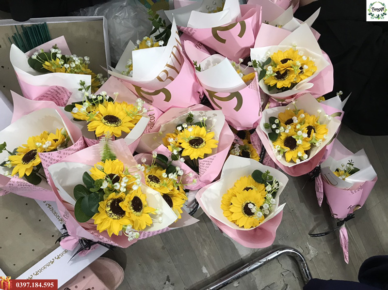 Hoa sáp hướng dương Hà Nội