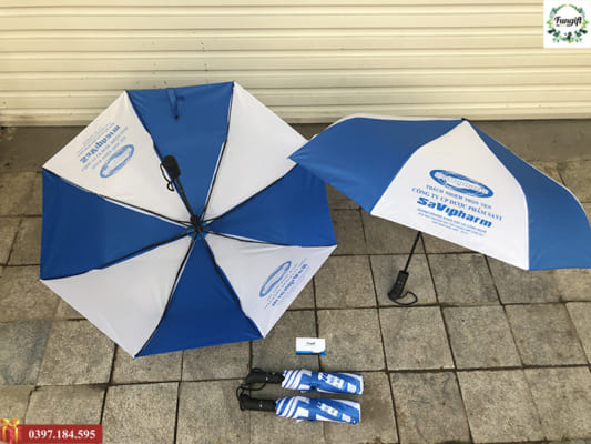 Ô dù cầm tay gấp 3 tự động 2 chiều