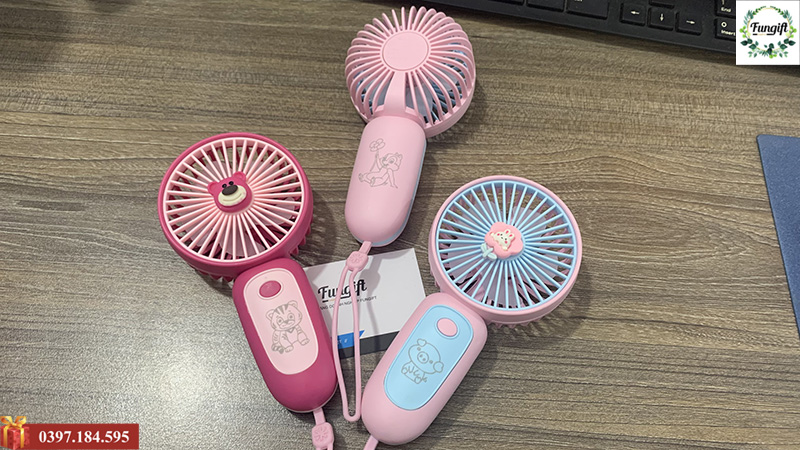 Quạt tích điện mini