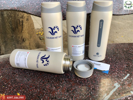 Bình giữ nhiệt Bottle Elmich 500ml có vạch báo mực nước