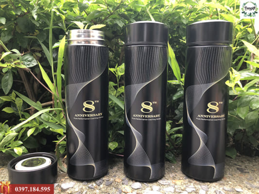 Bình giữ nhiệt in logo làm quà tặng sang trọng