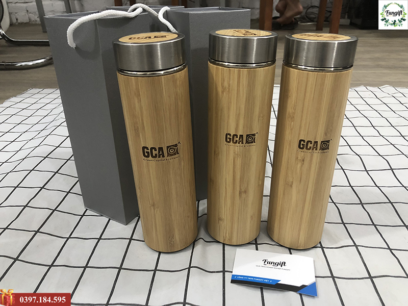 Bình giữ nhiệt khắc tên
