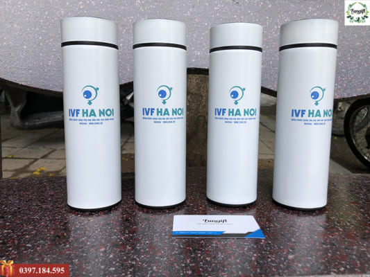 Bình nước giữ nhiệt in logo theo yêu cầu