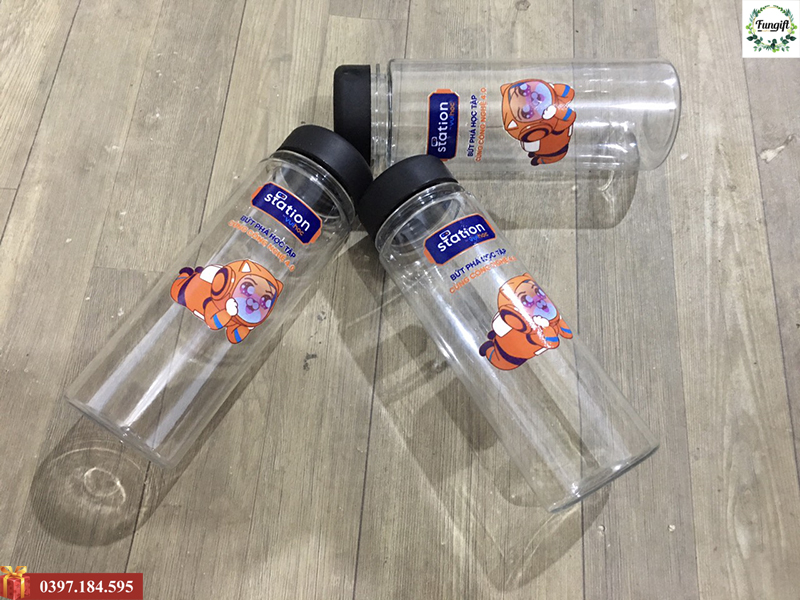 Bình nước nhựa my bottle in logo theo yêu cầu