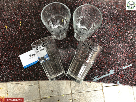 Bộ cốc thuỷ tinh cao cấp