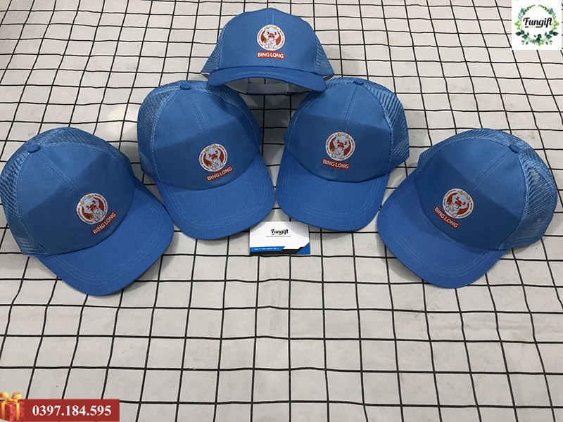 Chuyên mũ lưỡi trai in logo số lượng lớn giá rẻ tại Hà Nội