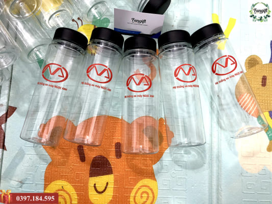 Cung cấp bình nước nhựa My bottle in logo giá rẻ tại Hà Nội