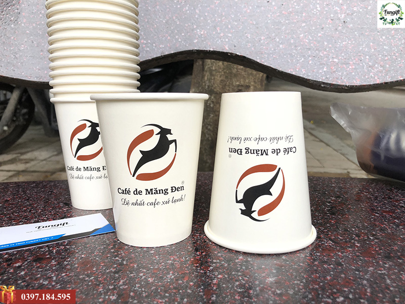 Dịch vụ in cốc giấy theo yêu cầu