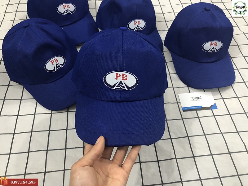 Đồng phục mũ lưỡi trai in logo làm quà tặng theo yêu cầu