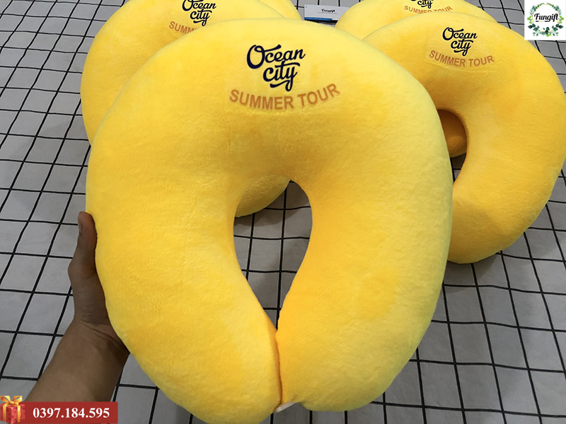 Gối chữ U in họa tiết Ocean City Summer Tour