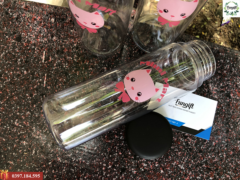 In logo lên bình nước nhựa my bottle