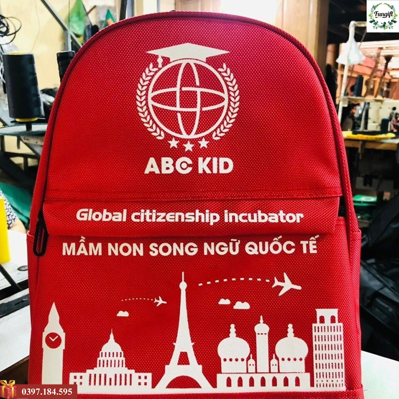 May balo cho bé mầm non giá tại xưởng