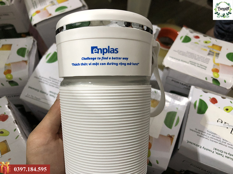 Máy xay sinh tố mini in logo công ty