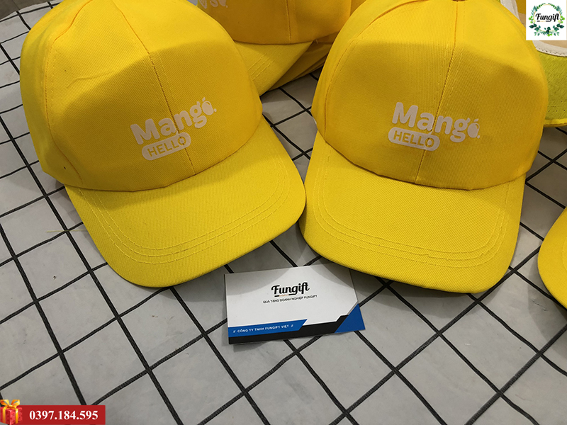 Mũ in logo theo yêu cầu