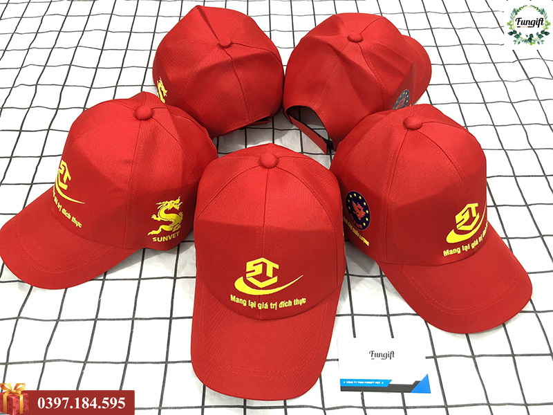 Mũ lưỡi trai in logo theo yêu cầu giá rẻ tại Hà Nội