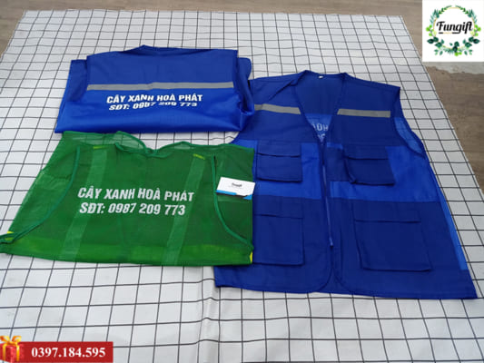 Áo gile công trường