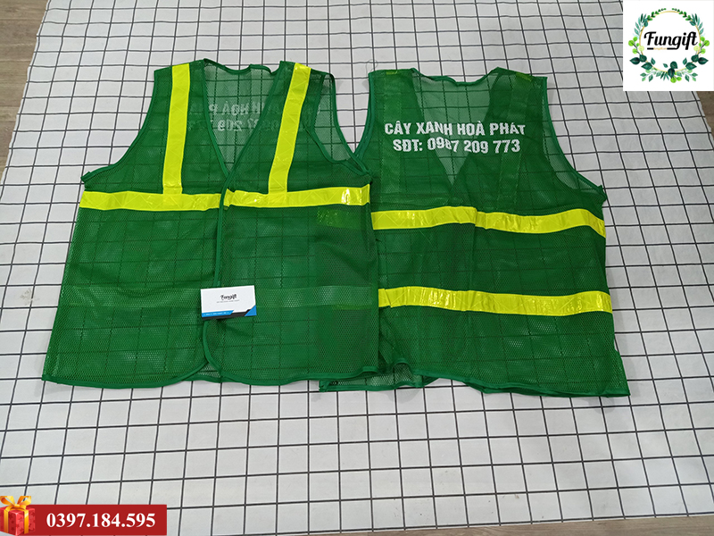 Áo lưới phản quang bảo hộ