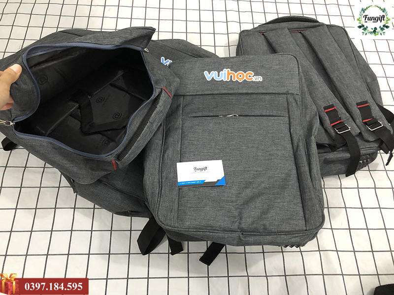 Balo đựng Laptop in logo theo yêu cầu